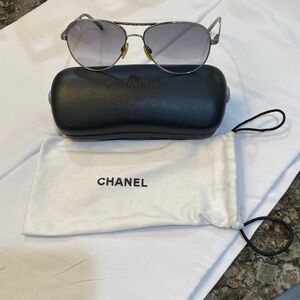 CHANEL Vintage Sunglasses with case